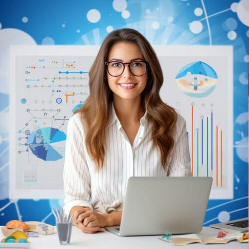 female in seo and digital marketing services